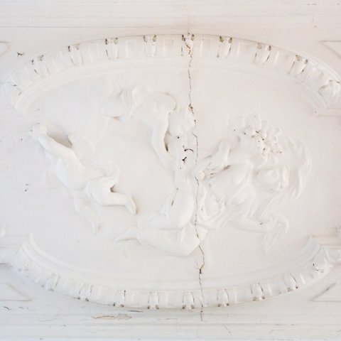 verzakt stucwerk ornamenten plafond schade restauratie